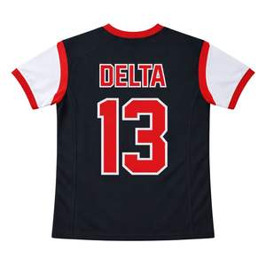 Maillot de football noir Delta Sigma Theta pour femmes, coupe confortable, qualité supérieure, vêtements de sororité grecque, vêtements de sport athlétiques - Product Image 5