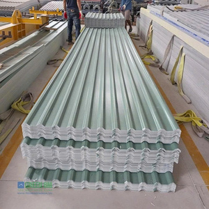 Customized length 4 Layers <b>Pvc</b> Roofing Sheets for Factory MACHINE MADE ASA <b>PVC</b> Roof Sheet Heat Insulation UPVC Roof <b>Tile</b> - Product Image 2