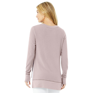 Vente en gros de sweat-shirts pour femmes en coton coupe-vent, avec fermeture éclair, poche kangourou, manches longues, doux, classiques, en polaire - Product Image 4