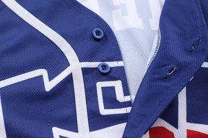 Maillots de baseball personnalisés, uniformes 100% polyester respirant, séchage rapide, sublimation, OEM, vente en gros, vêtements de sport, noms d'équipes, joueurs - Product Image 4