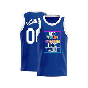 Venta al por Mayor de Camisetas de Baloncesto Sublimadas Reversibles Personalizadas, Últimos Modelos, Camisetas de Baloncesto Económicas, Ropa Deportiva Transpirable - Product Image 1