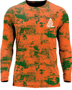 Camisa de Pesca de Microfibra con Estampado de Camuflaje, Secado Rápido, Protección UV Frontal, Manga Larga, Transpirable y con Tecnología de Transferencia de Calor - Product Image 2