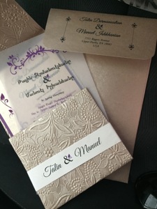 Tarjetas de Boda Hechas a Mano de Lujo con Elegantes Diseños Florales, Conjuntos de Invitaciones Premium, Impresión Personalizada para Celebraciones Memorables - Product Image 4