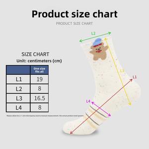 ถุงเท้าขนสัตว์/อะคริลิกขายส่ง สำหรับฤดูหนาว ระบายอากาศได้ดี ใช้ได้ทุกวัน หลากหลายสี สำหรับผู้ชาย ผู้หญิง เหมาะสำหรับคู่รัก - Product Image 4