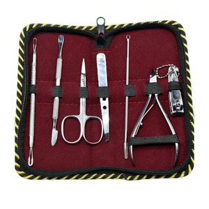 Set de Manicura y Pedicura Portátil para Cuidado Personal con Herramientas Duraderas de Acero Inoxidable, Kit Completo de Cuidado de Uñas para Hombres y Mujeres - Product Image 1