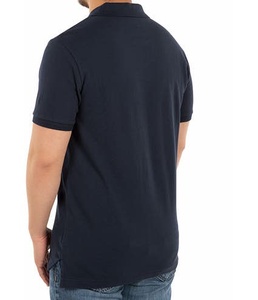 เสื้อโปโล OEM คุณภาพสูง แบบยูนิเซ็กซ์ ปักโลโก้ตามสั่ง ผ้าฝ้ายผสมโพลีเอสเตอร์ ติดกระดุม ทรงปกติ สีพื้น สไตล์ลำลอง - Product Image 6