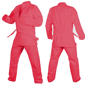 Men Karate Uniform Premium Karate Training Gi Traditional Martial Arts Practice Suit Reinforced Stitching Comfortable <b>Athletic</b> - Product Image 1