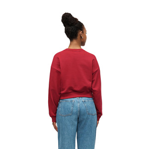 Sudadera de Manga Larga con Cuello Redondo para Mujer, Logotipo Personalizado, Ecológica, Transpirable, de Algodón y Felpa, Antiarrugas, de Secado Rápido, Venta al Por Mayor - Product Image 3