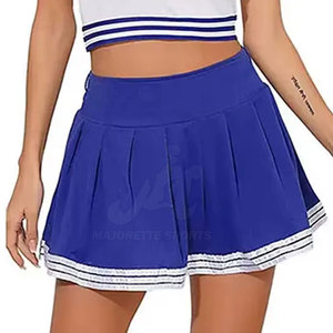 Robe de cheerleading en tissu extensible léger, coupe confortable pour les entraînements et les spectacles d'équipe - Product Image 3