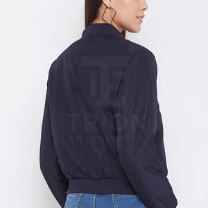 Premium Quality <b>Women</b> Bomber Winter <b>Jacket</b> Wholesale Price <b>Lightweight</b> <b>Women</b> Bomber <b>Jacket</b> For Best Selling - Product Image 3
