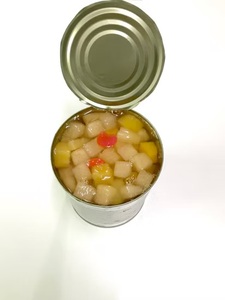 Cóctel de Frutas Tropicales Enlatadas de Alta Calidad, Listo para Comer, Mezcla de Frutas Exóticas, Disponible OEM, ODM, Marca Privada - Product Image 3