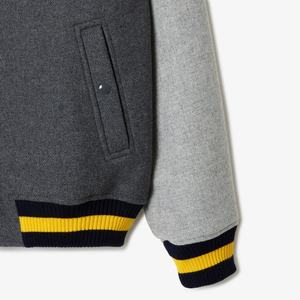 NOUVEAU 2025 Veste universitaire en laine personnalisée de haute qualité Streetwear de créateurs Veste universitaire en laine surdimensionnée de printemps pour hommes - Product Image 5