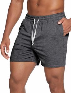Pantalones Cortos Deportivos para Hombre, Cómodos para Uso Diario, de Algodón, Transpirables, Resistentes al Viento, de Secado Rápido, Cintura Elástica, Casuales, para Playa, Gimnasio - Product Image 3