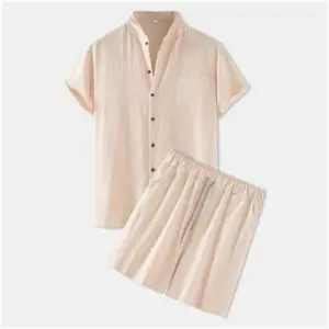 Conjunto Deportivo de 2 Piezas para Hombre, Diseño Nuevo de Pinco Sports, Verano, Delgado, de Secado Rápido, Transpirable, 100% Poliéster, Camiseta de Manga Corta - Product Image 6