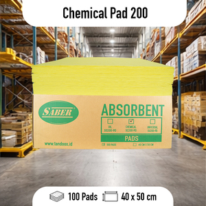 Pad Penyerap Kimia 200gsm - Lembaran Penyerap Bahan Berbahaya dengan Daya Serap Tinggi untuk Tumpahan Cairan Berbahaya - Product Image 2