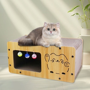 Vente en gros d'usine: villa portable pour <span class=keywords><strong>chat</strong></span>, assortie à une plaque de pression des doigts, aide les chats à soulager facilement le stress - Product Image 2