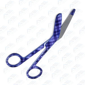 Tijeras para Vendajes Lister, Instrumento Médico, Instrumentos Quirúrgicos, Tijeras para Enfermeras con Mango de Diferentes Colores, Tijeras Médicas para Trauma - Product Image 3