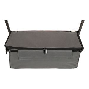 Chariot pliable léger 480 lb avec auvent, roues tout-terrain de 7 pouces, grande capacité, chariot de camping pliable, poussette - Product Image 6