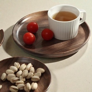 Plateau en bois d'acacia personnalisé, directement de l'usine, pour la maison, plateau à dessert, plateau en bois divisé - Product Image 4