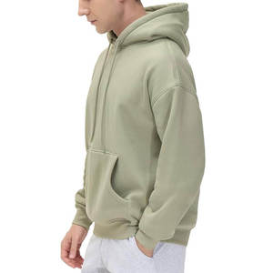 Sudadera con Capucha de Algodón Personalizada OEM para Marca de Ropa de Etiqueta Privada, Sudaderas con Detalles de Lujo para Hombre, Estilo Urbano - Product Image 3