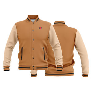 Veste de baseball universitaire vintage personnalisée pour homme, de haute qualité, col montant, personnalisable sur le devant, sports d'hiver, laine/polyester - Product Image 4