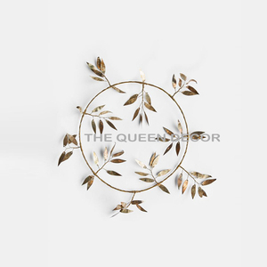 Guirnalda Navideña de Alta Calidad para Decoración del Hogar, Adorno de Pared Navideño Redondo de Metal, Decoración en Blanco para Sublimación - Product Image 2