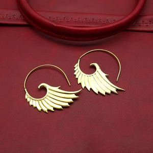 Artesanía en Metal, Pendientes de Latón con Logotipo Personalizado, Pendientes de Latón Personalizados, Pendientes de Latón con Acabado Liso, Artesanía en Metal Directo de Fábrica - Product Image 6