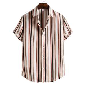 T-shirt de plage pour homme, style brise côtière, tenue décontractée d'été, confort léger, vêtements décontractés pour les vacances à la mer - Product Image 4