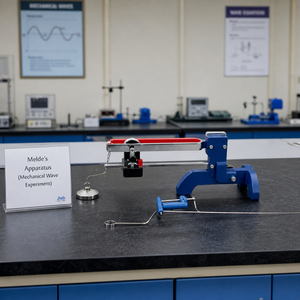 Melde’s Apparatus 220V Laboratory Equipment | Mechanical Wave Experiment Device for <b>Physics</b> Lab String Vibration Frequency Test - Product Image 4