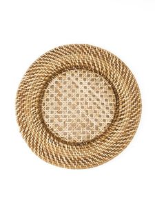 Salvamanteles Decorativo de Ratán con Acabado Natural, Hecho a Mano, Tejido, para Mesa de Comedor, Accesorios de Cocina - Product Image 2