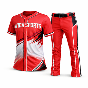High Demand Custom Softball Team Uniform Jersey Pants Set Durable Breathable Moisture-Wicking Quick Dry Unisex OEM Manufacturer - Product Image 1