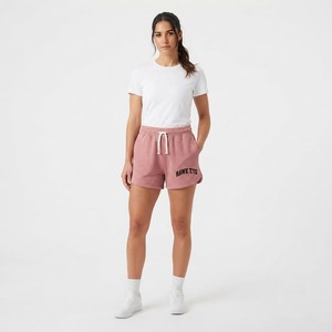 Shorts de yoga slim pour femme HAWK EYE SPORTS, couleur unie, taille haute plissée, coupe ajustée, élastique, polyester, écologique - Product Image 4