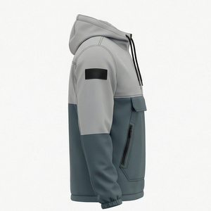 Chaqueta con Capucha Unisex al por Mayor, Personalizable con Marca, Abrigo de Invierno, Ropa Urbana, Cortavientos Premium - Product Image 4