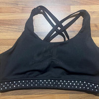 Soutien-gorge de sport pour homme de haute qualité, à maintien élevé, avec bretelles réglables, logo frontal, respirant, séchage rapide, coussinets amovibles, en tissu, col en U