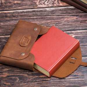 Fundas para Libros de Cuero Genuino con Descuento por Volumen, Producción de Papelería de Gran Volumen, Calidad de Exportación, LBC-0030 - Product Image 1