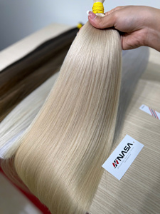 Prix de gros Cheveux humains bruts en vrac de haute qualité 100% naturels provenant d'un seul donneur de la société Nasa Hair - Product Image 1