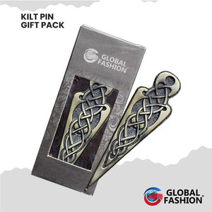 2026 Nuevo Pin Tradicional para Kilt con Nudo Celtico, Color Latón Escocés, Acabado Antiguo/Cromado, Tamaño 4 pulgadas - Product Image 6