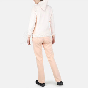 Conjunto Deportivo de Invierno para Mujer, Talla Grande, Cierre de Cremallera, 100% Algodón, 2 Piezas, Precio al por Mayor, Cómodo - Product Image 2