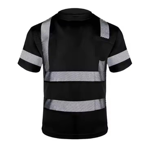 Camiseta de Seguridad de Alta Visibilidad Personalizada |   Fabricante OEM de Ropa de Trabajo Reflectante Fluorescente - Product Image 2