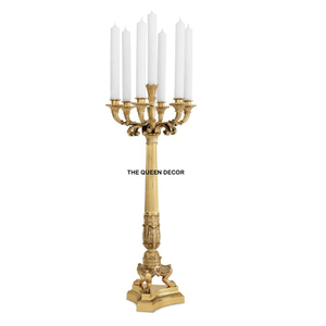 Luxury Modern Tabletop Religious Festival Decoration Metal <b>Candelabra</b> Pairs of 2 Home Lighting <b>Candelabra</b> - Product Image 5