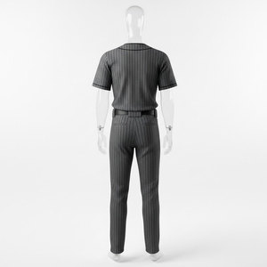 Uniformes de baseball personnalisés pour hommes à bas prix par sublimation - Product Image 2