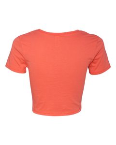 Camisetas Crop Top de Algodón 100% para Mujer, al por Mayor, Premium 2026, con Logotipo Personalizado, Elásticas, Lisas, Cómodas y Transpirables - Product Image 6