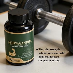 Capsules d'extrait de racine d'Ashwagandha 100 % naturelles et végétaliennes, 500 mg, qualité alimentaire, favorisent l'amélioration de l'endurance et le soutien immunitaire – Meilleures ventes - Product Image 5