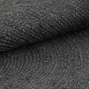 Tapis en jute tressé fait main Vidhi Exports, antidérapant, adapté aux animaux domestiques, réversible, motif géométrique, poils courts, épaisseur moyenne, lavable - Product Image 2