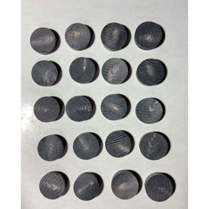 Botones de Cuerno de Búfalo Modernos, Ecológicos y Personalizados de Alta Calidad, Botones de Cuerno Negro Natural en Blanco, Accesorios de Ropa Hechos a Mano al por Mayor - Product Image 4