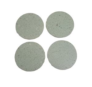 Juego de posavasos personalizados pulidos de alta calidad hechos a mano con aspecto de terrazo de nuevo diseño, posavasos de pizarra de mármol, 4 piezas - Product Image 4