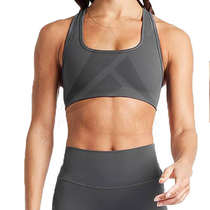 Soutien-gorge de sport personnalisé pour femme, haut de sport sur mesure, tissu de pointe, processus de production OEM ODM Impex - Product Image 5
