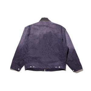 Veste de travail de mécanicien en coton Streetwear Veste de travail de mécanicien respirante lavée à fermeture éclair - Product Image 2