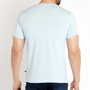 เสื้อยืดผู้ชายคุณภาพสูง ผ้าฝ้าย 100% แห้งเร็ว สวมใส่สบาย ระบายอากาศดี รับผลิตตามแบบ (OEM) ราคาถูก - Product Image 2