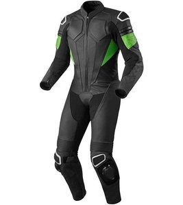 Traje de Motociclismo Unisex de Cuero con Detección de Pinchazos - Product Image 3